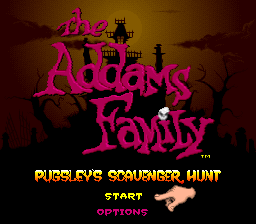 Addams Family, The: Pugsley's Scavenger Hunt