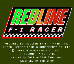 Redline F-1 Racer