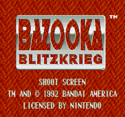 Bazooka Blitzkrieg