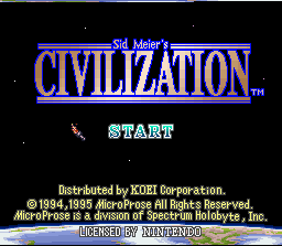 Sid Meier's Civilization