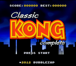 Classic Kong Complete