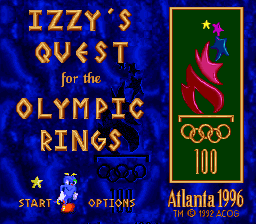 Izzy's Quest for the Olympic Rings