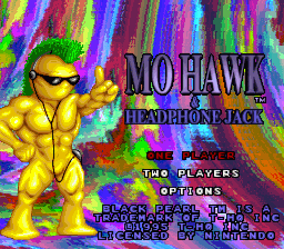 Mo Hawk & Headphone Jack