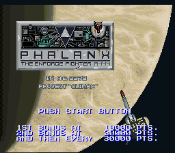 Phalanx: The Enforce Fighter A-144