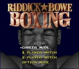 Riddick Bowe Boxing