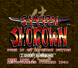 Samurai Shodown