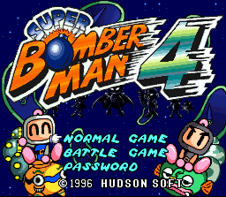 Super Bomberman 4