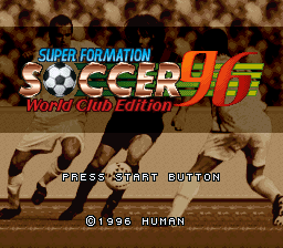Super Formation Soccer 96: World Club Edition