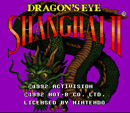 Super Shanghai: Dragon's Eye