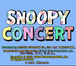 Snoopy Concert