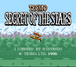 Tecmo's Secret of the Stars