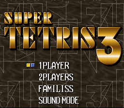 Super Tetris 3