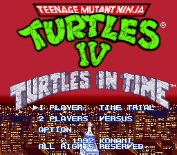 Teenage Mutant Ninja Turtles IV: Turtles in Time