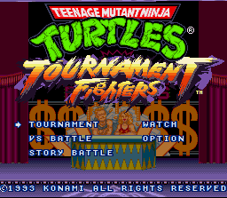 Teenage Mutant Ninja Turtles: Tournament Fighters