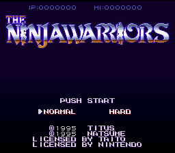 The NinjaWarriors: The New Generation