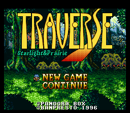 Traverse: Starlight and Prairie