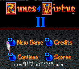 Ultima: Runes of Virtue II