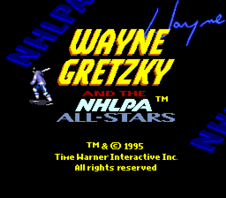 Wayne Gretzky and the NHLPA All-Stars